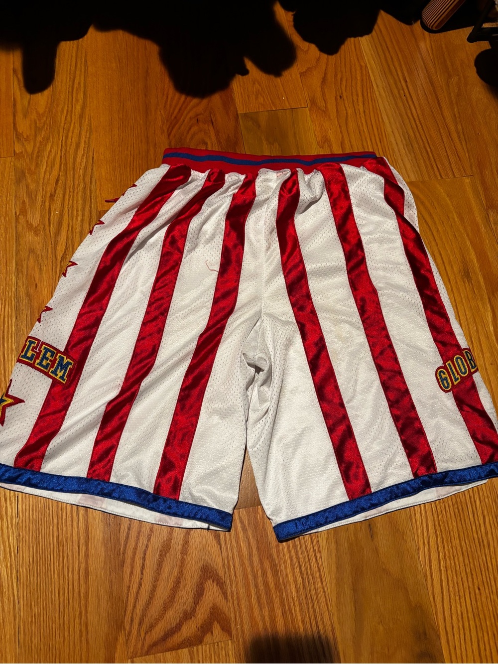 Harlem Globetrotter shorts